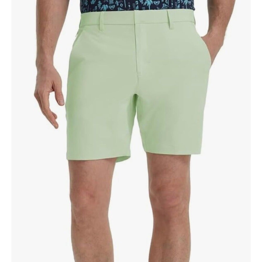Maelreg Mens Golf Shorts 7" Light Green Size 38. New With Tags.